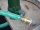 225L Regentonne mit grosser Handschwengelpumpe: natur,ohne Deckel,ohne Hahn