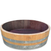 Weinfass Abschnitt von 500L Fass als  Pflanzschale/...