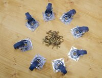 D100 cm Pflanzkübel aus Kastanienholz, neu gefertigt: 65 cm Höhe,natur,ohne Rollen,ohne Schlaufen,ohne Ablaufbohrungen