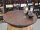 Weinfass als Weinschrank / Barfass - GESCHLIFFEN - Grill Beistelltisch