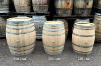 300L Weinfass geschlossen als Stehtisch, Dekofass
