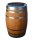 100 Liter Holzfass GEÖLT als Regentonne, neu aus Kastanienholz, ohne Deckel