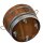D 70cm - Halbiertes Weinfass als Miniteich - 100L Inhalt
