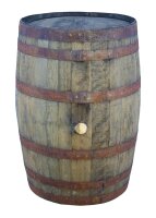 190 Liter Original schottisches Whiskyfass, Eichenfass, Holzbehandlung: natur