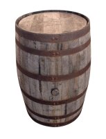Original schottisches Whiskyfass, Eichenfass, Holzfass, 190L Holzbehandlung: natur