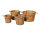 Kübel geölt, Blumenkübel aus Kastanienholz: mit Ablaufbohrung,60 cm,mit Rollen,mit Schlaufen