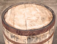 Originales schottisches Whiskyfass, Eichenfass, Schnapsfass - angeschliffen und geölt - 190L Holzbehandlung: natur