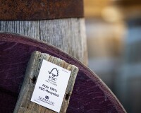 500L Große Regentonne aus Weinfass - natur unbehandelt Lieferumfang: ohne Deckel, Wasserhahn: Ohne Hahn, Oberfläche: Natur unbehandelt