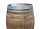 400L Große Regentonne aus Weinfass - natur unbehandelt Lieferumfang: Deckel mit Kordel, Wasserhahn: Ohne Hahn, Oberfläche: Natur unbehandelt