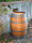 FASS MIT IHREM LOGO - Personalisiertes 225l Weinfass als Stehtisch Bauch,natur, verzinkte Spannringe,Ohne Tischplatte,Ohne Zubehör