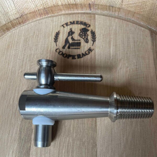 Auslaufhahn Edelstahl: N°3 (15L und 20L)