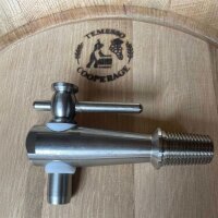 Auslaufhahn Edelstahl: N°3 (15L und 20L)